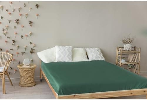 Livessa Spannbettlaken Jersey Baumwolle 140x200 cm mit 30 cm Matratzenhöhe – ultra weich & atmungsaktiv, passt für 150x2