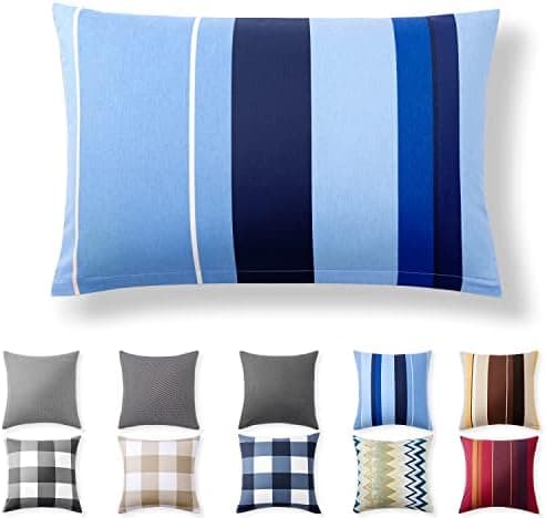 2er-Set Kissenbezüge 40 x 80 cm – Renforcé, 100% Baumwolle, superweich mit Reißverschluss, Babyrosa