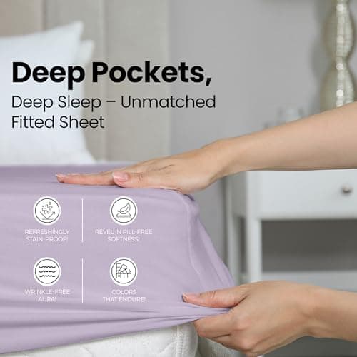 Utopia Bedding 2er-Set Spannbettlaken 140 x 200 cm – OEKO-TEX MADE IN GREEN zertifiziert – 35 cm Tiefe Tasche