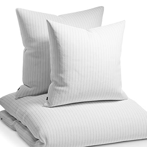 sleepwise Bettwäsche 135x200 Mikrofaser – ÖKO‑TEX zertifiziert, bügelfrei & knitterfrei, 2‑tlg. (inkl. 80x80 cm Kissenbe
