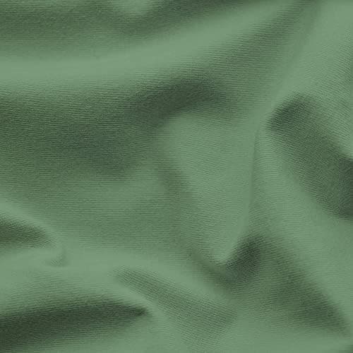 Schlafgut Easy Jersey Kissenbezug 40 x 40 cm – 100% Baumwolle, superweich & atmungsaktiv, Green Mid