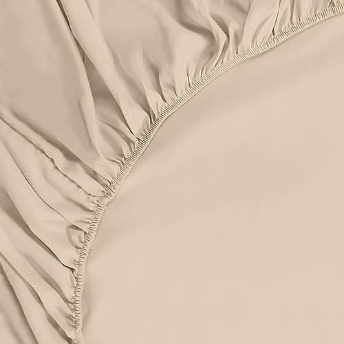 Utopia Bedding 2er-Set Spannbettlaken 140 x 200 cm – OEKO-TEX MADE IN GREEN zertifiziert – 35 cm Tiefe Tasche