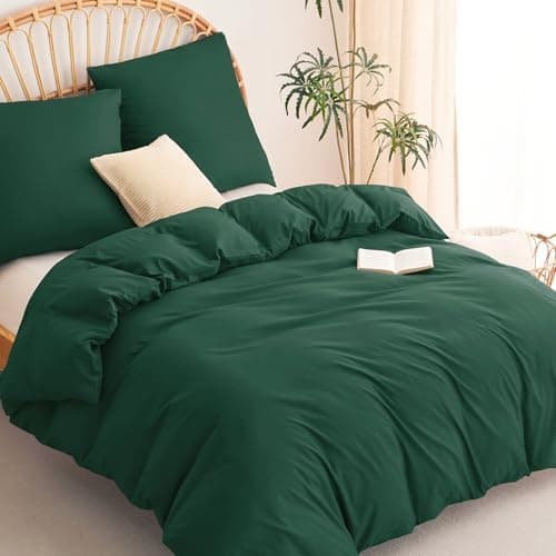 WAVVE Bettwäsche 135x200 – 4‑teiliges Mikrofaser‑Set Anthrazit (inkl. 2×80×80 cm Kissenbezüge) mit Reißverschluss, OEKO‑