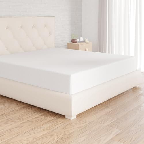 Amazon Basics Spannbettlaken – 100% Baumwolle (Jersey), 120 x 200 cm für Matratzen bis 30 cm
