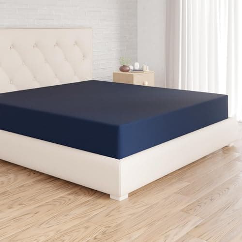 Amazon Basics Spannbettlaken – Mikrofaser Spannbetttuch 150 x 200 x 30 cm (für Matratzen bis 30 cm)