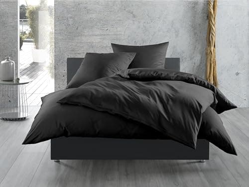 Bettwäsche Mako‑Satin (Baumwollsatin) 140 x 200 cm – OEKO‑TEX STANDARD 100