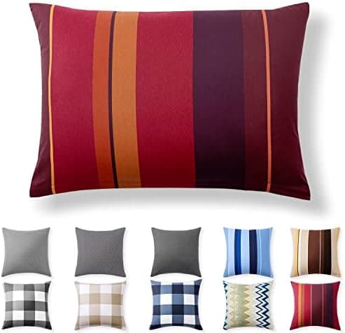 2er-Set Kissenbezüge 40 x 80 cm – Renforcé, 100% Baumwolle, superweich mit Reißverschluss, Babyrosa