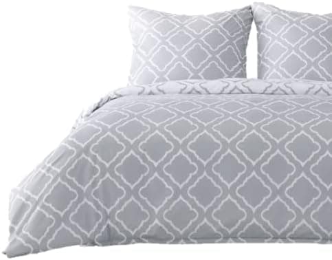 BEDSURE Bettwäsche-Set 135x200 (4-teilig) – Wendebettwäsche OEKO-TEX STANDARD 100 mit Reißverschluss, 2×80x80 Kissenbezü