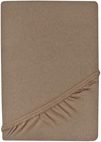 Jersey-Spannbettlaken / Spannbetttuch – 100% Baumwolle | 140 x 200 cm – 160 x 200 cm