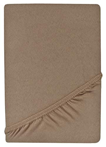 Jersey-Spannbettlaken / Spannbetttuch – 100% Baumwolle | 140 x 200 cm – 160 x 200 cm