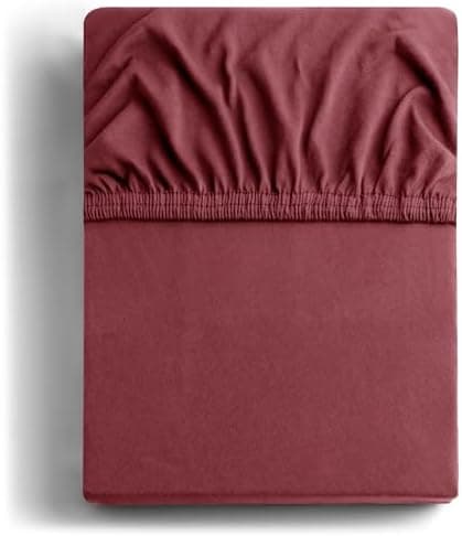 DecoKing Spannbettlaken 180 x 200 & 200 x 200 cm – 100% gekämmte Baumwolle (Jersey)