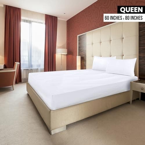 Utopia Bedding 2er-Set Spannbettlaken 140 x 200 cm – OEKO-TEX MADE IN GREEN zertifiziert – 35 cm Tiefe Tasche