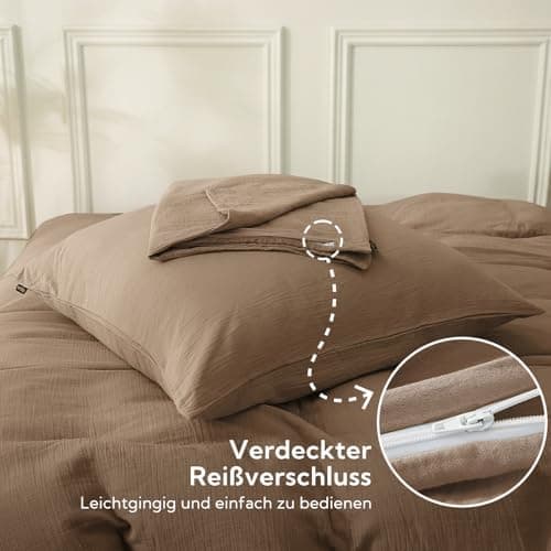 SOULFUL Doppelte Musselin-Kissenbezug 40x80 cm – Baumwolle, OEKO-TEX STANDARD 100