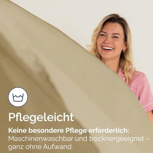 Spannbettlaken 180x200 cm – Extra tiefes Spannbetttuch bis 40 cm (16") – Weiche gebürstete Mikrofaser, knitterfrei & sch
