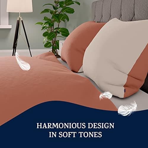 sleepwise Bettwäsche 135x200 Mikrofaser – ÖKO‑TEX zertifiziert, bügelfrei & knitterfrei, 2‑tlg. (inkl. 80x80 cm Kissenbe