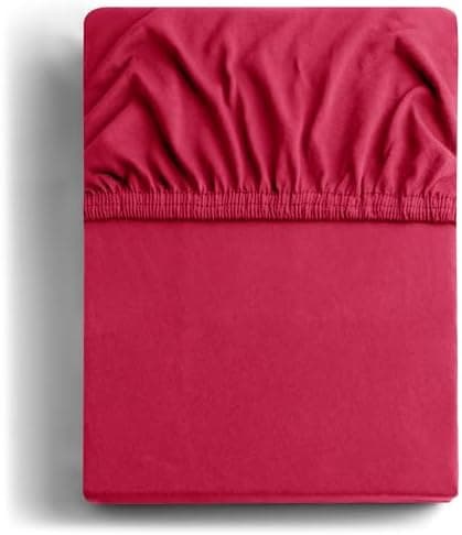 DecoKing Spannbettlaken 180 x 200 & 200 x 200 cm – 100% gekämmte Baumwolle (Jersey)