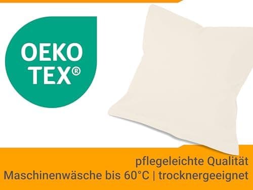 Doppelpack Baumwoll-Kissenbezüge 40 x 15 cm – Navyblau, schlichtes modernes Design