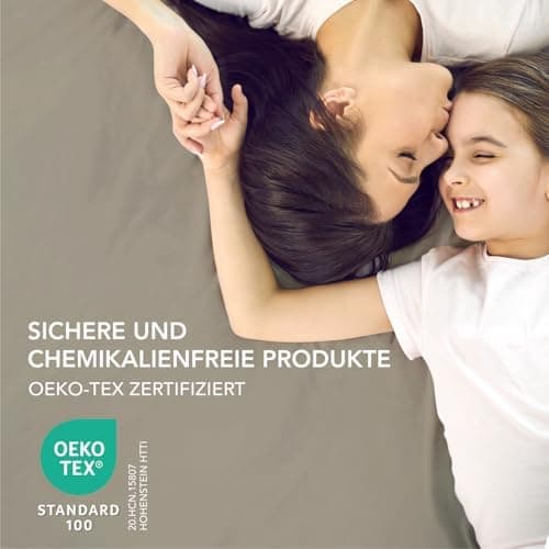 Dreamzie Spannbettlaken – 100% Mikrofaser, 35 cm Tiefe Tasche