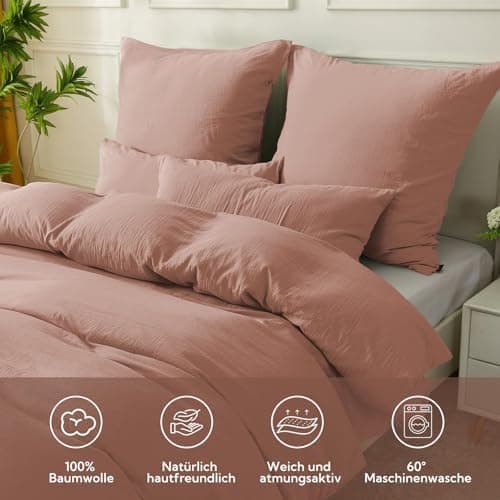 SOULFUL Doppelte Musselin-Kissenbezug 40x80 cm – Baumwolle, OEKO-TEX STANDARD 100