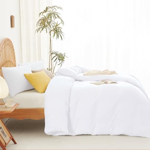 WAVVE Bettwäsche 135x200 – 4‑teiliges Mikrofaser‑Set Anthrazit (inkl. 2×80×80 cm Kissenbezüge) mit Reißverschluss, OEKO‑
