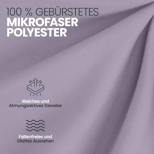 Utopia Bedding 2er-Set Spannbettlaken 140 x 200 cm – OEKO-TEX MADE IN GREEN zertifiziert – 35 cm Tiefe Tasche