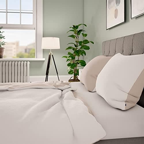 sleepwise Bettwäsche 135x200 Mikrofaser – ÖKO‑TEX zertifiziert, bügelfrei & knitterfrei, 2‑tlg. (inkl. 80x80 cm Kissenbe