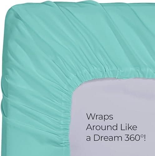 Utopia Bedding 2er-Set Spannbettlaken 140 x 200 cm – OEKO-TEX MADE IN GREEN zertifiziert – 35 cm Tiefe Tasche