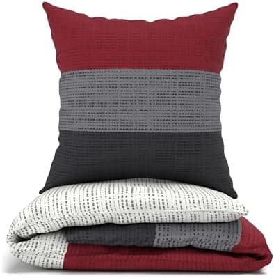 LARAWELL Bettwäsche-Set 135x200 Baumwolle