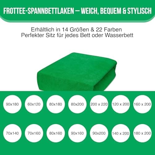 Elastisches Jersey-Spannbettlaken 90x180 cm – 100% Baumwolle, kuschelig warm