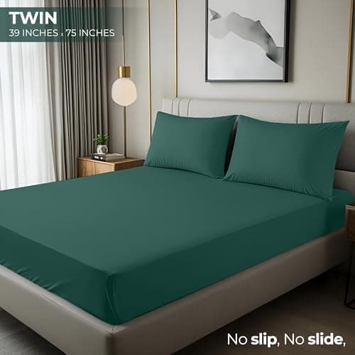 Utopia Bedding 2er-Set Spannbettlaken 140 x 200 cm – OEKO-TEX MADE IN GREEN zertifiziert – 35 cm Tiefe Tasche