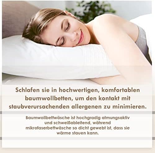Pizuna Kissenbezüge 2er-Pack 40 x 80 cm Dunkelblau – 100% Langstapel-Baumwolle, 400 Fadenzahl