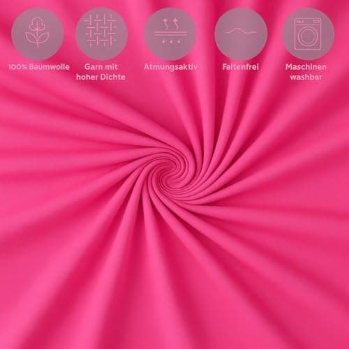 Spannbettlaken 120x200 cm – Jersey 100% Baumwolle – für Matratzen bis 25 cm Höhe
