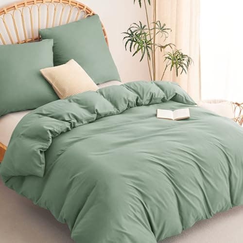 WAVVE Bettwäsche 135x200 – 4‑teiliges Mikrofaser‑Set Anthrazit (inkl. 2×80×80 cm Kissenbezüge) mit Reißverschluss, OEKO‑