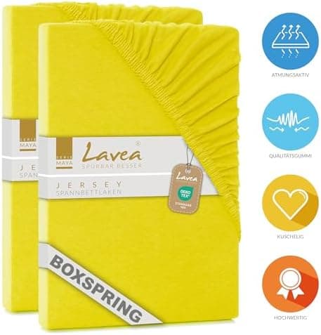 2er-Set Spannbettlaken 120x200 cm – 100% Baumwolle, passend für Matratzen bis 20 cm