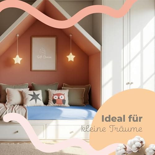Soft Dream Spannbettlaken 90x200 cm Dunkelgrau – 100% gekämmte Baumwolle Jersey – für Kinder- & Juniorbett
