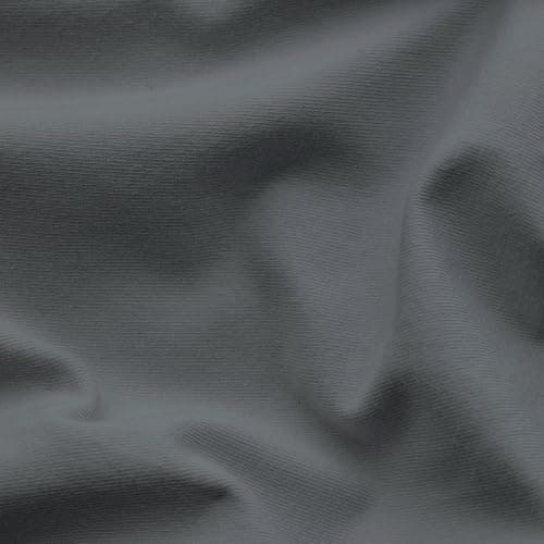 Jersey-Spannbettlaken 100% Baumwolle, 180 x 200 cm – Silber