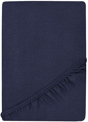 Jersey-Spannbettlaken / Spannbetttuch – 100% Baumwolle | 140 x 200 cm – 160 x 200 cm