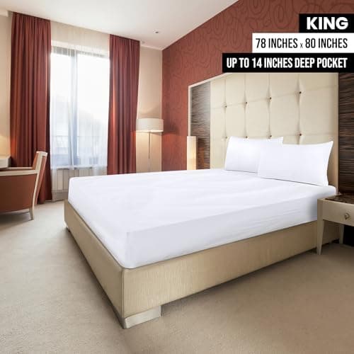 Utopia Bedding 2er-Set Spannbettlaken 140 x 200 cm – OEKO-TEX MADE IN GREEN zertifiziert – 35 cm Tiefe Tasche