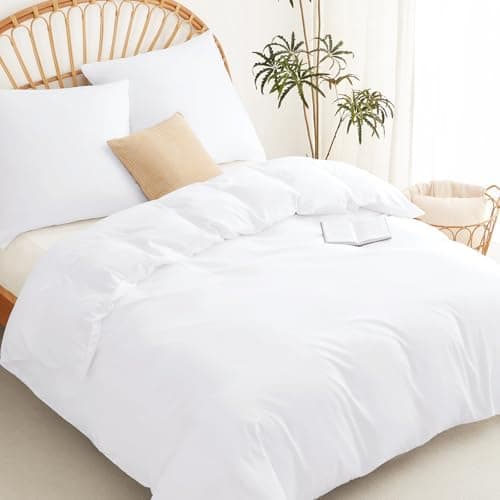 WAVVE Bettwäsche 135x200 – 4‑teiliges Mikrofaser‑Set Anthrazit (inkl. 2×80×80 cm Kissenbezüge) mit Reißverschluss, OEKO‑