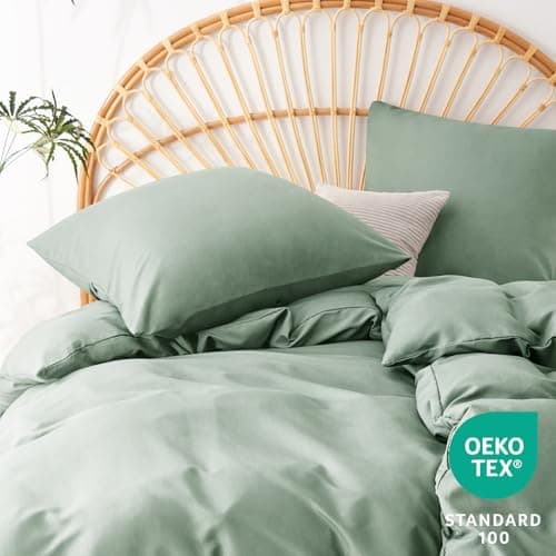 WAVVE Bettwäsche 135x200 – 4‑teiliges Mikrofaser‑Set Anthrazit (inkl. 2×80×80 cm Kissenbezüge) mit Reißverschluss, OEKO‑