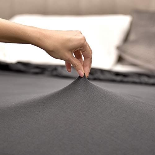 leevitex® Spannbettlaken 180x200–200x200 cm | 100% Jersey-Baumwolle | für Matratzen bis 25 cm