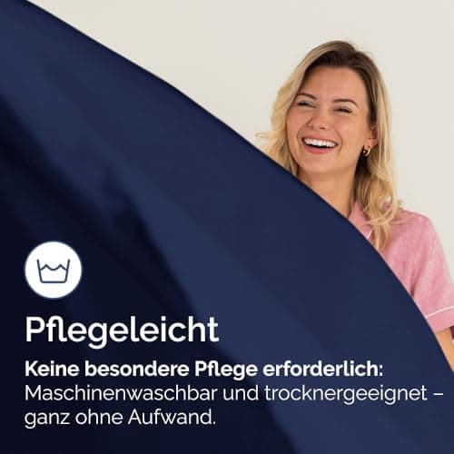 Spannbettlaken 180x200 cm – Extra tiefes Spannbetttuch bis 40 cm (16") – Weiche gebürstete Mikrofaser, knitterfrei & sch