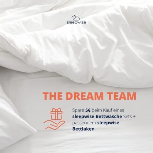 sleepwise Bettwäsche 135x200 Mikrofaser – ÖKO‑TEX zertifiziert, bügelfrei & knitterfrei, 2‑tlg. (inkl. 80x80 cm Kissenbe