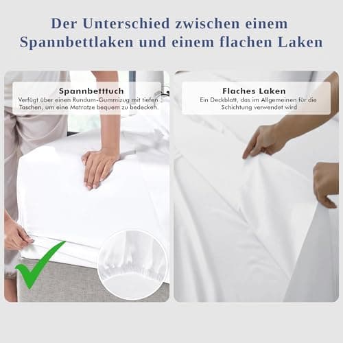 Heim24h Spannbettlaken 120x200 cm (bis 30 cm) – 100% Baumwolle Jersey, Schwarz