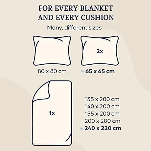 sleepwise Bettwäsche 135x200 Mikrofaser – ÖKO‑TEX zertifiziert, bügelfrei & knitterfrei, 2‑tlg. (inkl. 80x80 cm Kissenbe