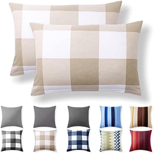 2er-Set Kissenbezüge 40 x 80 cm – Renforcé, 100% Baumwolle, superweich mit Reißverschluss, Babyrosa