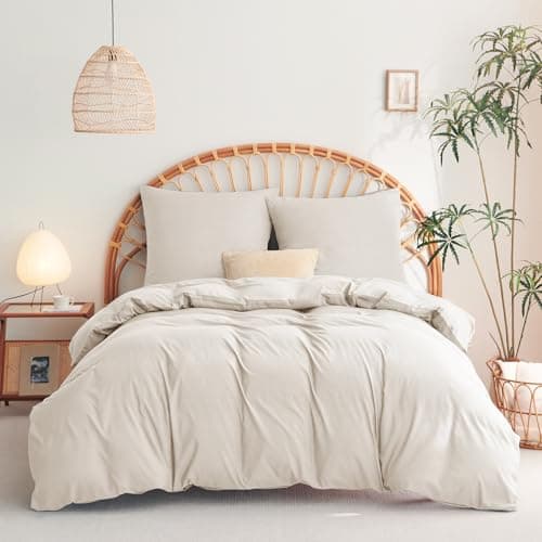 WAVVE Bettwäsche 135x200 – 4‑teiliges Mikrofaser‑Set Anthrazit (inkl. 2×80×80 cm Kissenbezüge) mit Reißverschluss, OEKO‑