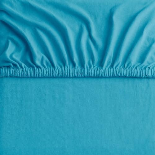 DecoKing Spannbettlaken 180 x 200 & 200 x 200 cm – 100% gekämmte Baumwolle (Jersey)