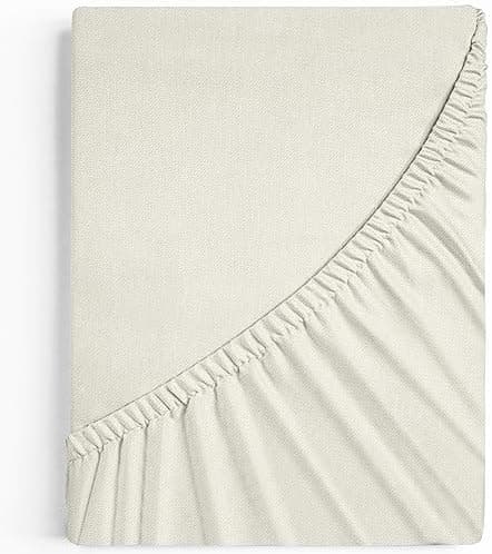 Premium Spannbettlaken 140x200–160x200 cm | 100% Baumwoll‑Jersey 160 g/m² | OEKO‑TEX MADE IN GREEN | 10 Farben
