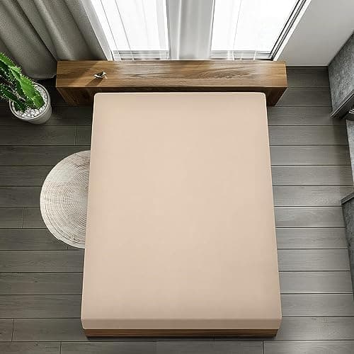 Utopia Bedding 2er-Set Spannbettlaken 140 x 200 cm – OEKO-TEX MADE IN GREEN zertifiziert – 35 cm Tiefe Tasche